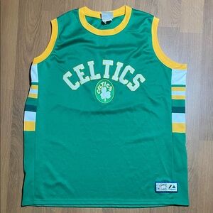 NBA Boston Celtics Majestic Hardwood Classics Basketball Jersey Shirt